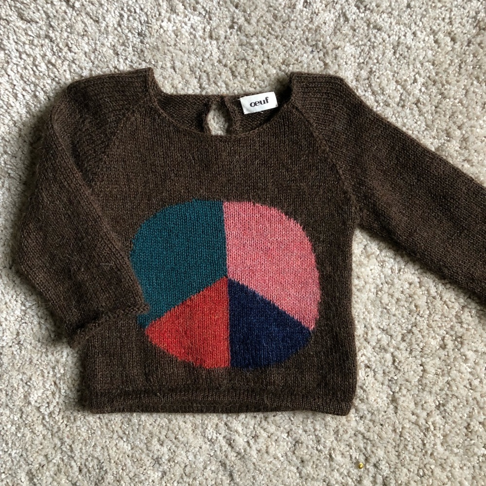 oeuf baby sweater size 18M